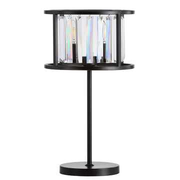 Bevin 21.5" Metal/Crystal LED Table Lamp - JONATHAN Y